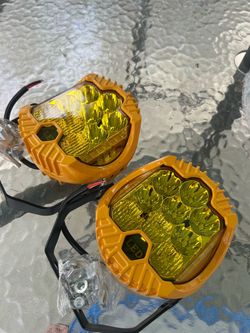 New 2pcs Waterproof 5inch LED 5000lmns Off-road Fog Lights
