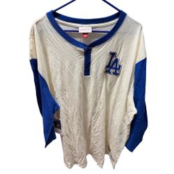 NEW Mitchell & Ness LA Dodgers Cooperstown Collection shirt
