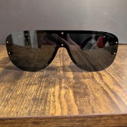 Versace Medusa Biggie Shield Sunglasses 