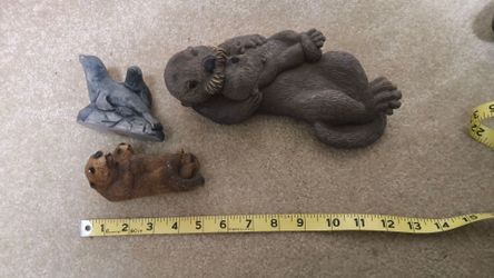 Cute Sea Otter Figurines!
