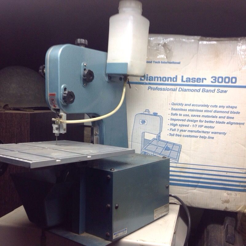 Diamond Laser band saw