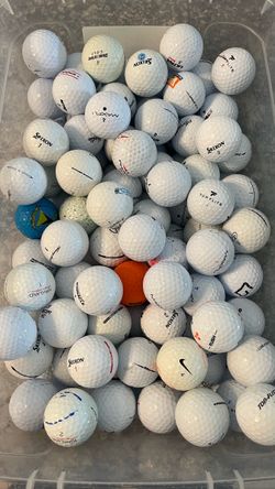 (118) Variety Brand Used Golf Balls