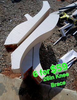Patio Knee Braces 26in