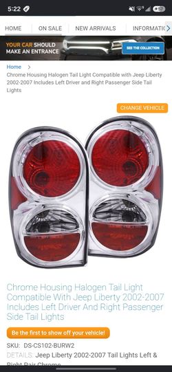 Jeep liberty Tail lights
