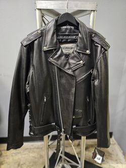 Mens Genuine Leather Jacket F250 FIRM