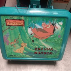 Vintage Lion King Lunch Box