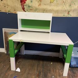 IKEA Kids Adjustable Desk With Shelf