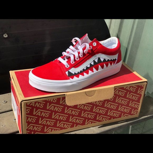 Custom Bape vans🔥