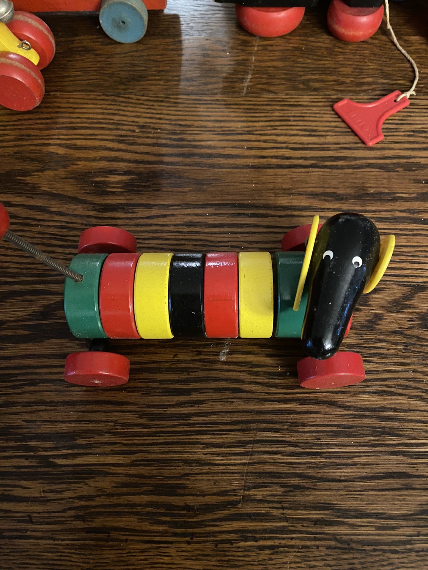 Vintage Brio Slinky Dog Toy