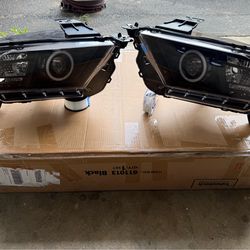 10-14 ford mustang headlights