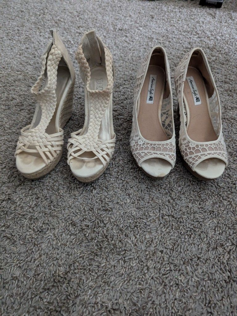 Size 8 Wedges $10 Each