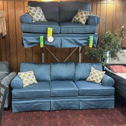 2pc Sofa And Love Seat Set 