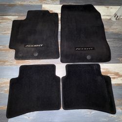 2012 - 2017 Hyundai Accent Carpet Floor Mats (used)