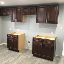Kitchen cabinets