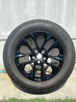 20" spare jeep wheel