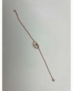 Cartier love bracelet on chain