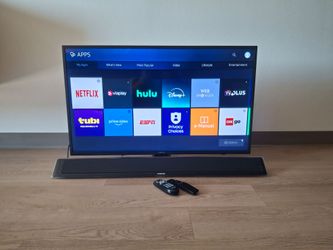 Samsung TV and Sound bar