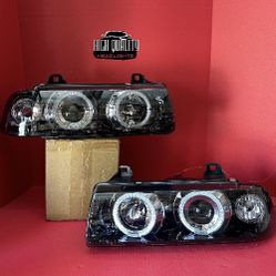 BMW 3 Series 1992. 1998 Headlights.