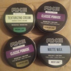 Axe Hair Styling Products New Never Used 