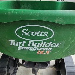 Used Scotts EdgeGuard spreader for lawn care