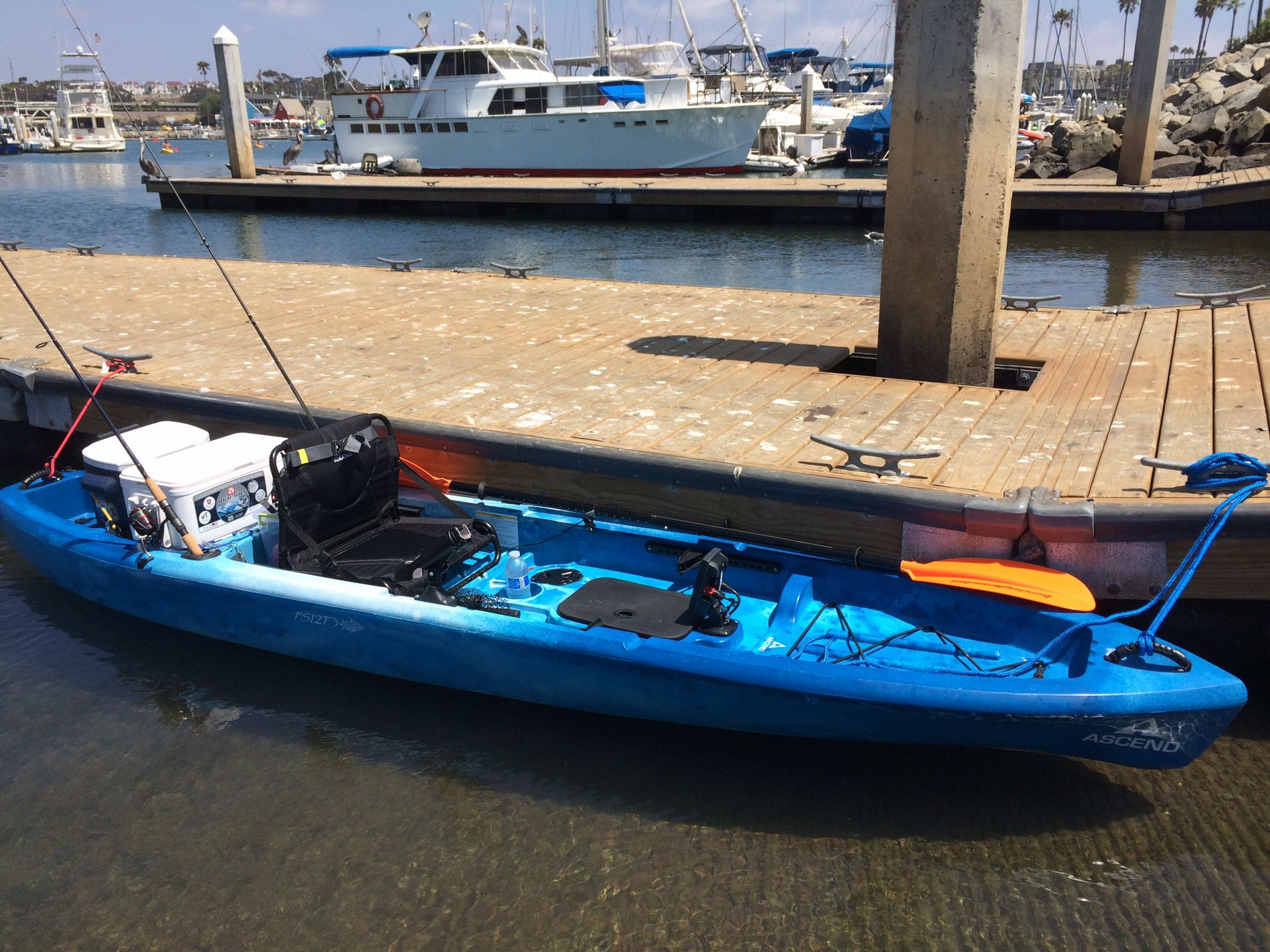Ascend 12’ Fishing Kayak