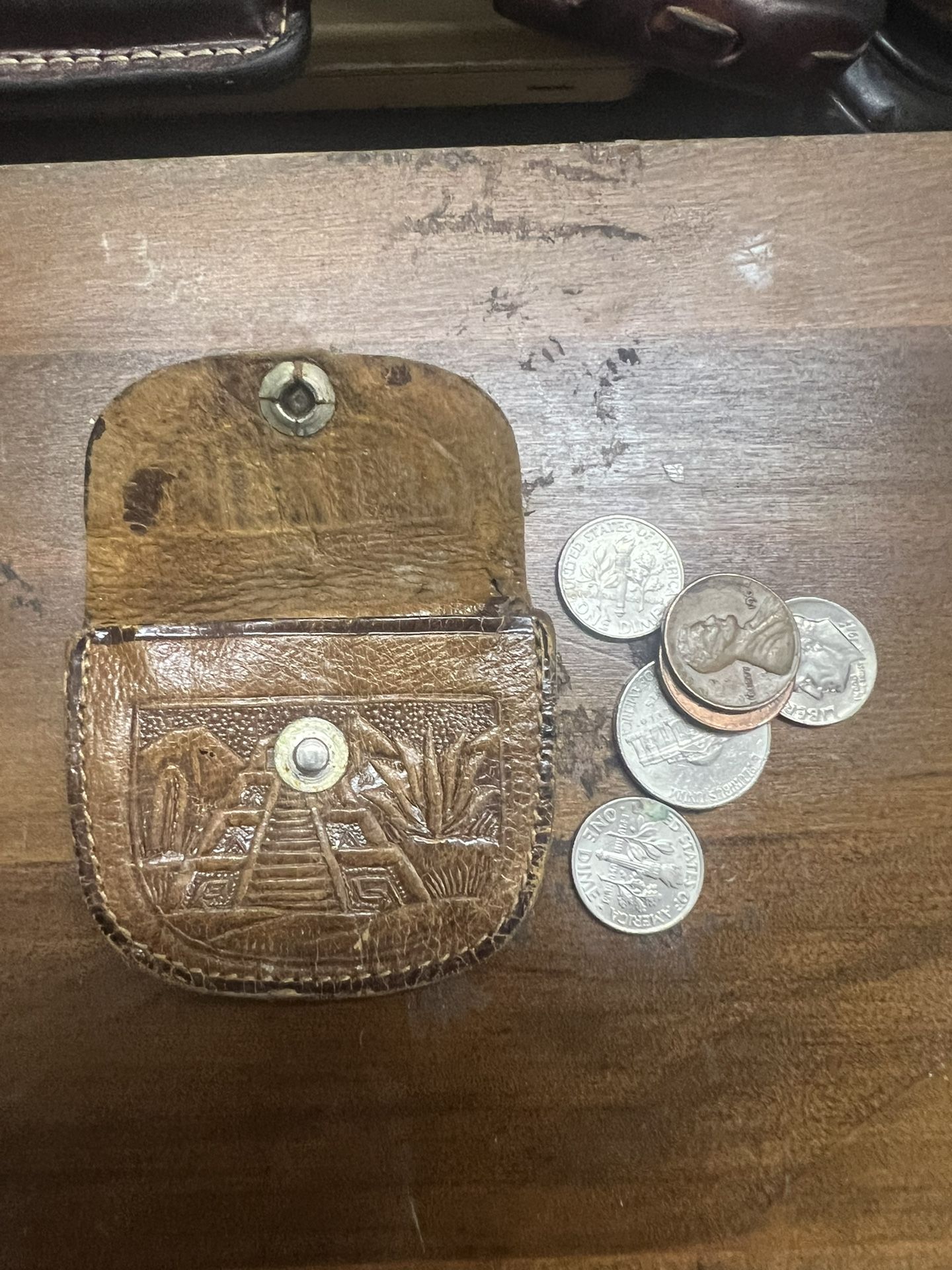 Leather Coin Wallet
