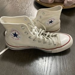 White Converse 