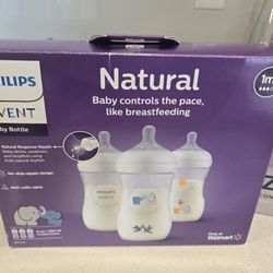 Natural Phillps Avent Bottles