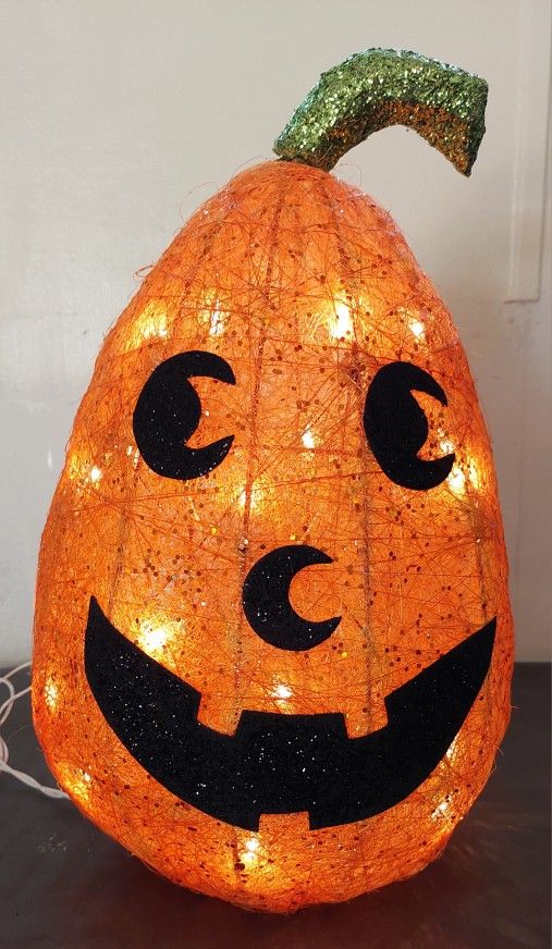 Lighted Pumpkin