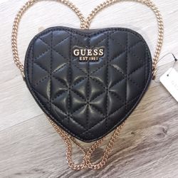 Guess Heart Shaped Purse 