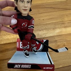 Jack Hughes New Jersey Devils Highlight Series Bobblehead NHL Hockey