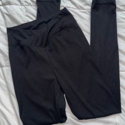Girls Black Leggings Size Small