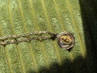 14kt gold Chain and pendant