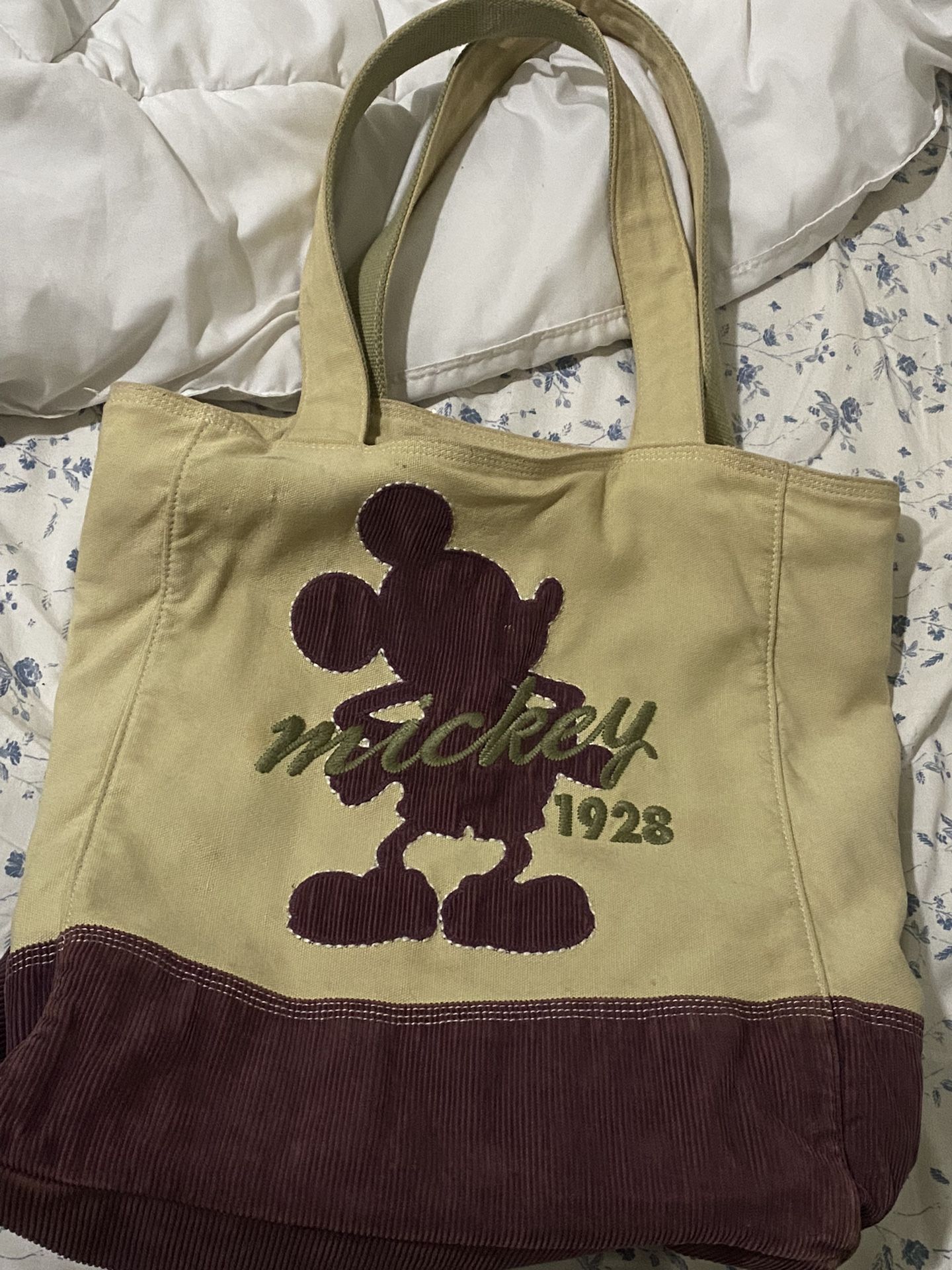 Vintage Mickey Mouse Tote Bag