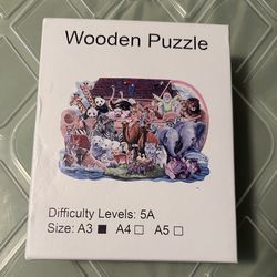 Wood Puzzle 15x11”
