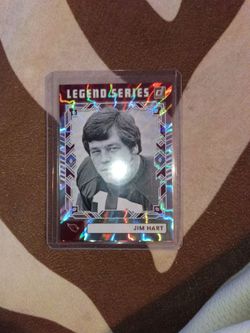 Jim Hart Donruss Legend Series Holo Football Card