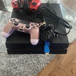 Original Ps4 With All Cords Plus 2 Controllers