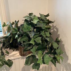 2 Large Potted Artificial Plants $15each or 2/$25