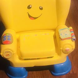 Fisher Price   Talking Chair With  Music   And Storage -2 To 3 Years  Old 