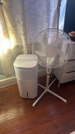 Air conditioning and fan