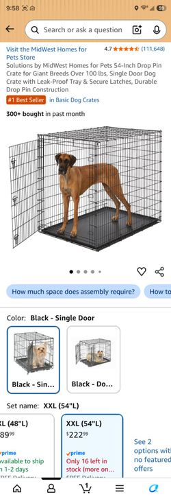 Dog crate