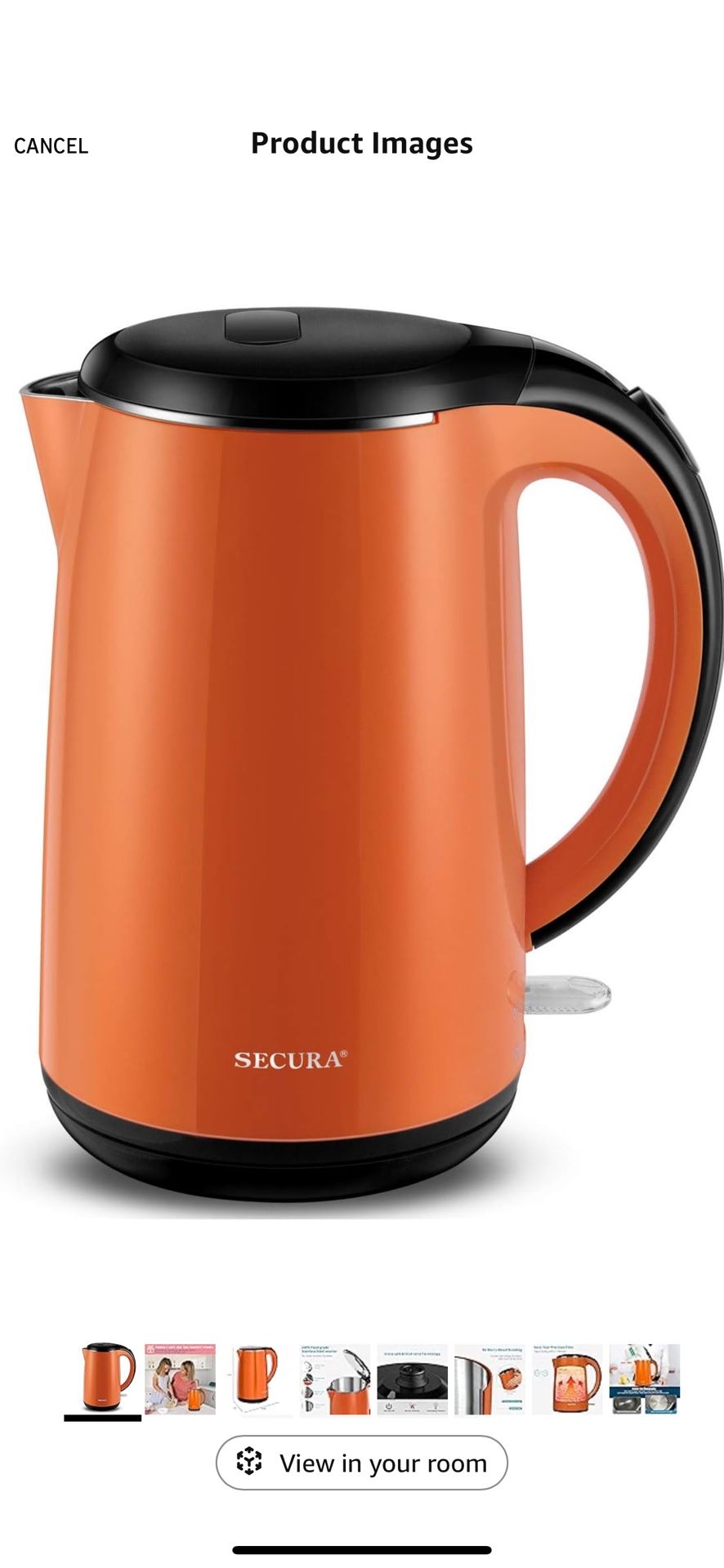 Kettle Jarra Para Calentar Agua