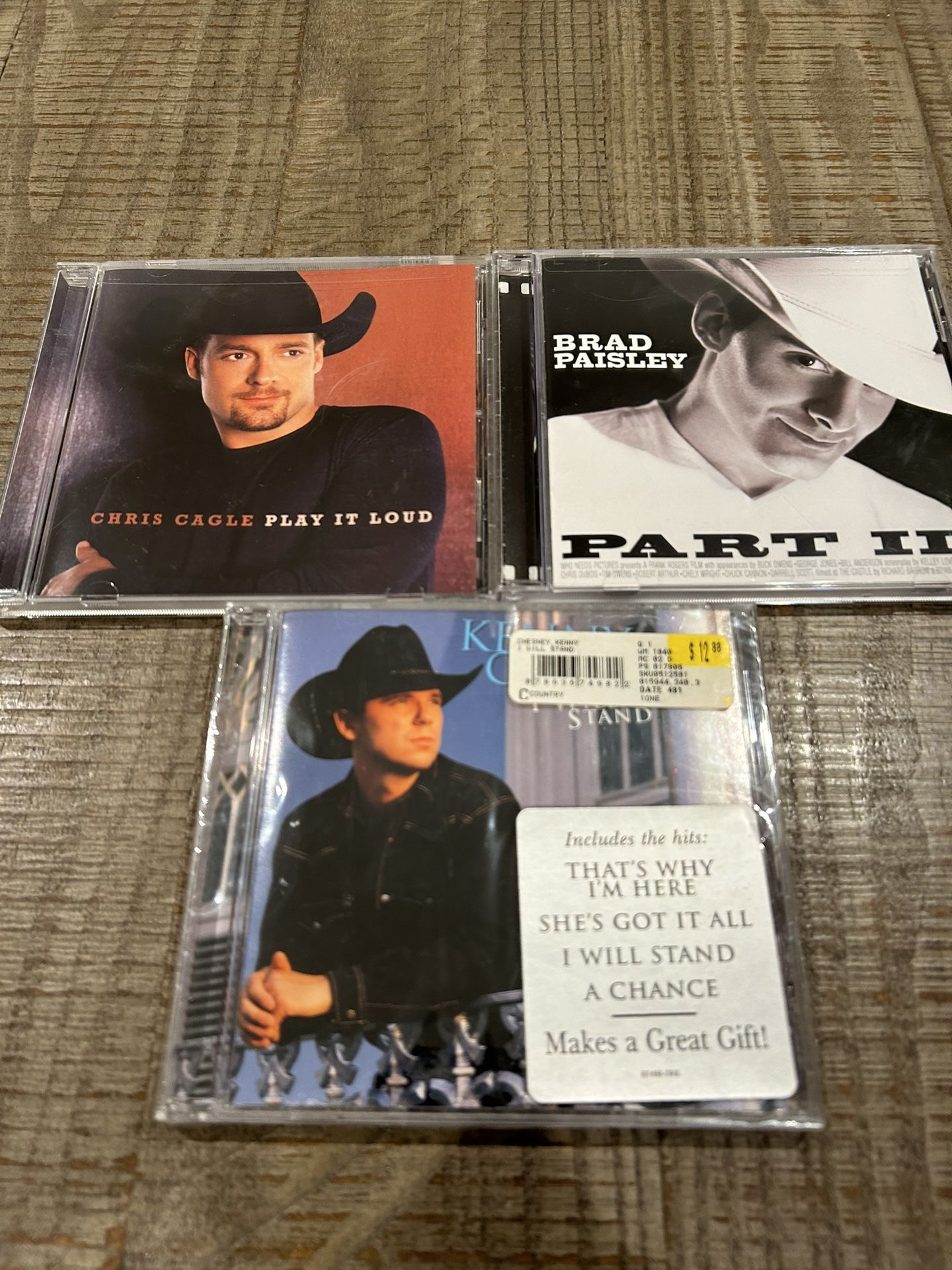 Three Country CD’s