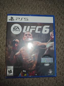 UFC6 PlayStation Brand new, never opened