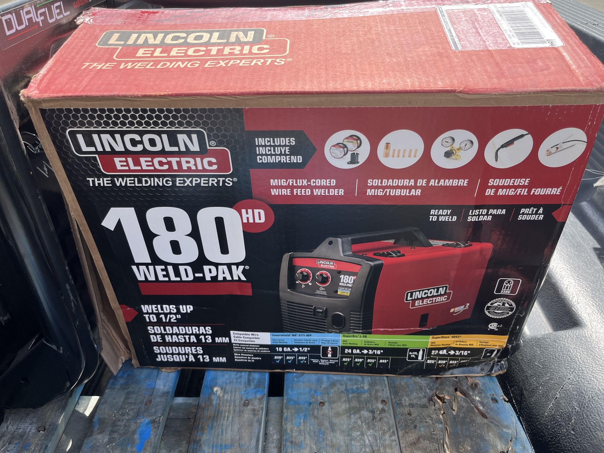 Lincoln Electric 180 welder 