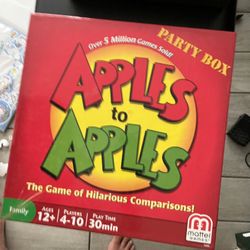 Apples To Apples Game