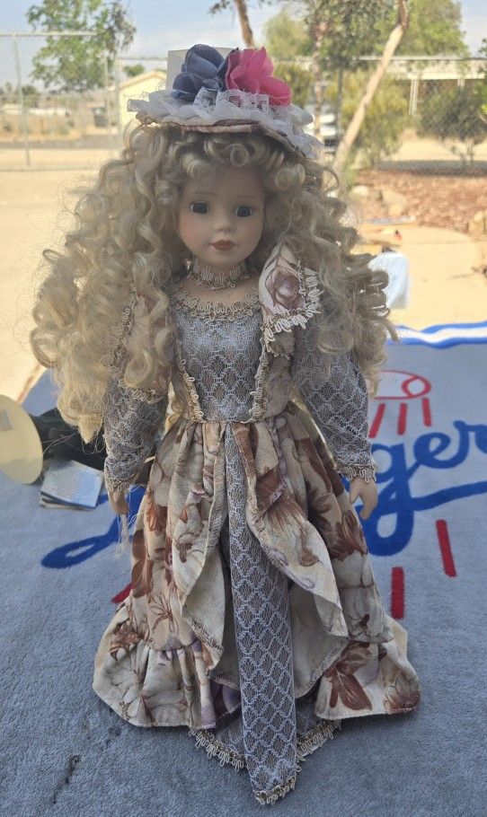 Vintage Porcelian Doll