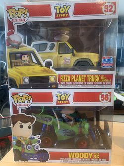 Toy Story Funko Pops Woody And Buzz