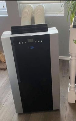 Portable AC with heater and dehumidifier options