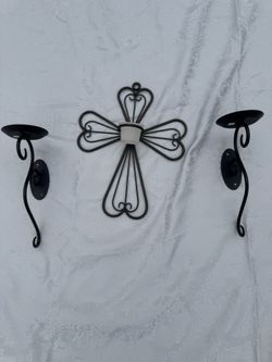 Iron Candle Holders